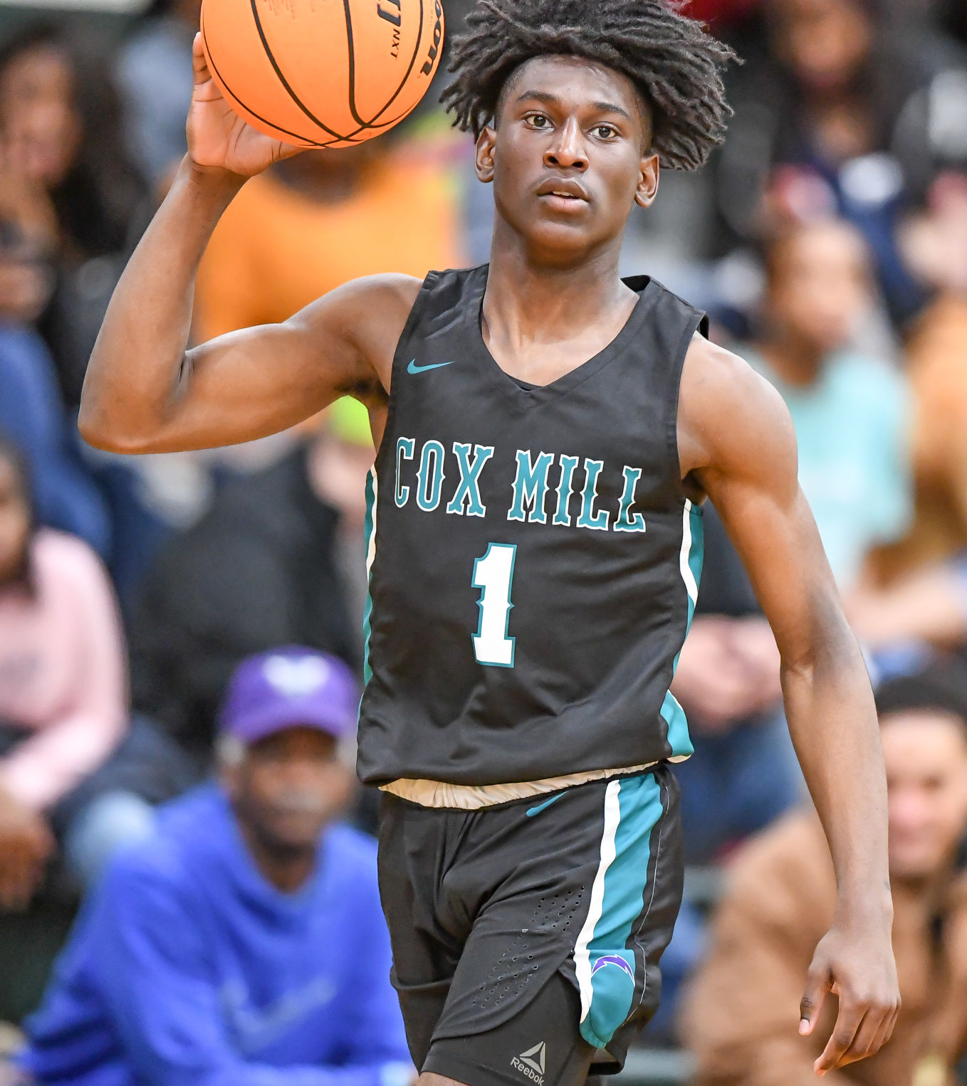 Friday night high school basketball action